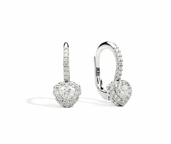 Orecchini Recarlo Donna Anniversary Love in Oro Diamante E67BO002/055 - E67BO002/055